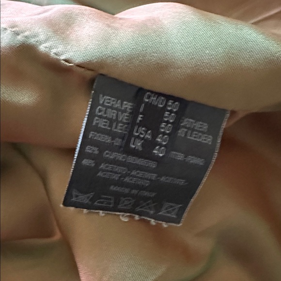 ⬇️ Price Drop⬇️ Bruno Magli Tan Leather Jacket - Picture 13 of 14